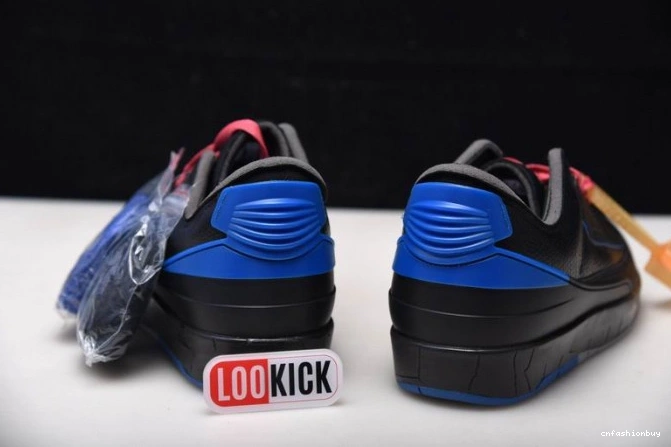 DJ4375-004 Black 2 Retro Jordan Blue SP Off-White Low 1113